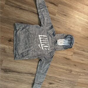 Nike Heather Gray Pullover Hoodie